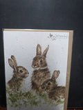 ACS071 "BORN FREE" THE COUNTRY SET GREETING GARD WRENDALE DESIGNS