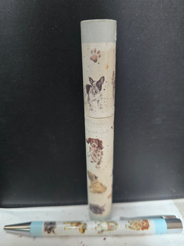 PEN003 DOGS WRITING PEN WRENDALE DESIGNS