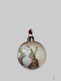 WNPA79011-XG ORNAMENT "ALL I WANT FOR CHRISTMAS" HARE WRENDALE DESIGNS