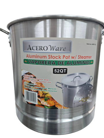 AW1152 ACERO WARE 52 QT STOCK POT