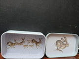 MT011 DESIGNER "HARE" MINI TIN WRENDALE DESIGNS