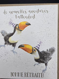 FOC025 WRENDALE DESIGNS BONNE RETRAITE "DE NOUVELLES AVENTURES T'ATTENDENT"