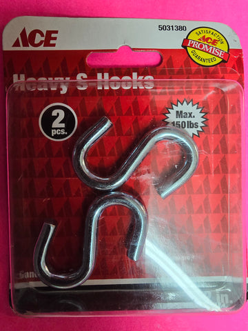 5031380 Ace 2 Pack 2" S-Hooks Heavy Duty