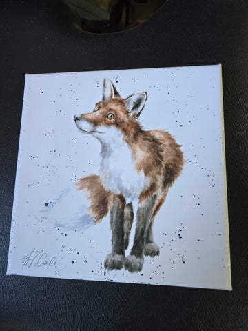 CANS-CS198 WRENDALE DESIGNS "BRIGHT EYED AND BUSHY TAILED CANVAS