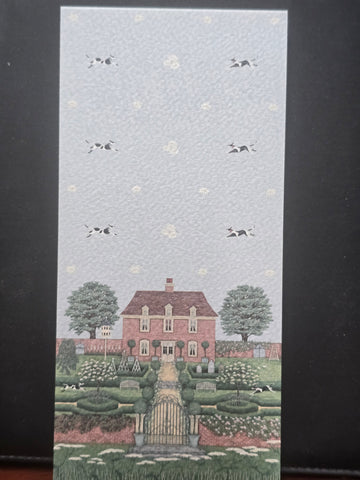 SJM01 WRENDALE DESIGNS FRIDGE NOTEPAD "MANOR HOUSE"