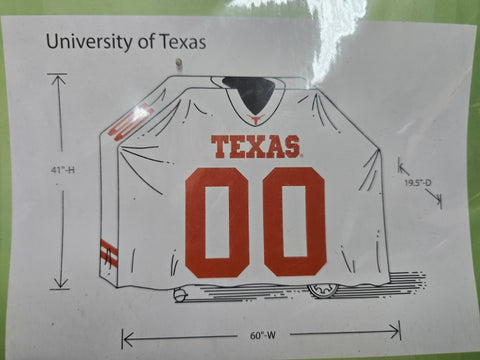 CLG0035-604 UNIVERSITY OF TEXAS LONGHORNS GRILL COVER