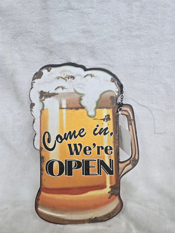 22PSZVN NIKKY HOME METAL BEER SIGN