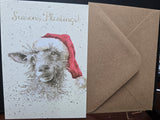AXB011 "SEASONS BLESSINGS" CHRISTMAS CARD WRENDALE DESIGNS