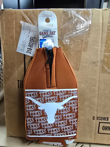 32494 GAME DAY OUTFITTERS UNIVERSITY OF TEXAS BOTTLE COOLIE