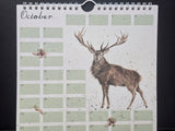 BC1 WRENDALE DESIGNS THE COUNTRY SET BIRTHDAY CALENDAR
