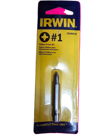 3520031C #1 PHILLIPS IRWIN POWER BITS (1 15/16 ")