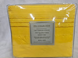 YEIIOW BBG 3300 COLLECTION KING 4PC SHEET SET