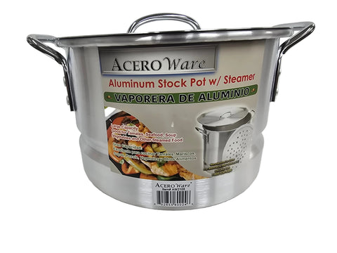 AW2108 ACERO WARE 8 QT STOCK POT