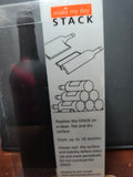 SK01BK MAKE MY DAY BLACK WINE STACK
