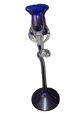 CH602B CANDLE HOLDER BAIJAN GLASS
