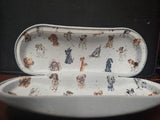 GLC01 "PUG" GLASSES CASE WRENDALE DESIGNS