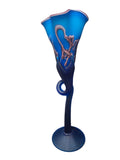 CH614TQB-3 CANDLE HOLDER BAIJAN GLASS