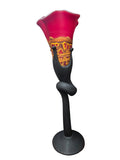 CH614RBK-2 CANDLE HOLDER BAIJAN GLASS