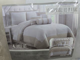 CRA-3153 RADIANCE QUEEN 10PC REVERSIBLE BED IN A BAG