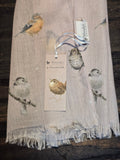 SCF012 "GARDEN BIRDS" COLOUR DUSTY ROSE WRENDALE DESIGNS
