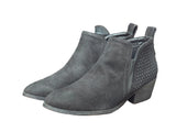MADDEN GIRL WESTIE BLACK ANKLE BOOTS