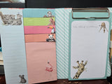 ST002 "ZOOLOGY" STICKY NOTEBOOK WRENDALE