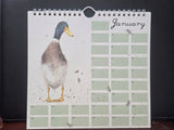 BC1 WRENDALE DESIGNS THE COUNTRY SET BIRTHDAY CALENDAR