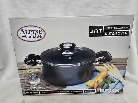AG-402 ALPINE 4QT DUTCH OVEN ALUMINUM NON-STICK