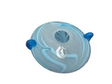 CH301TQ CANDLE HOLDER BAIJAN GLASS
