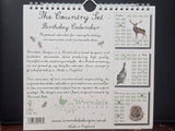BC1 WRENDALE DESIGNS THE COUNTRY SET BIRTHDAY CALENDAR