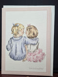 SN025 WRENDALE DESIGNS "LOVE AND LAUGHTER" GREETING CARD