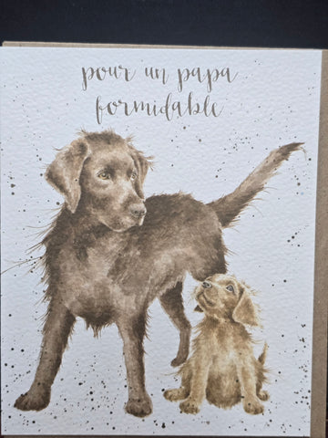 FOC036 WRENDALE DESIGN "POUR UN PAPA FORMIDABLE"