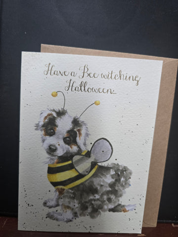 AX081 "BE WITCHED" HALLOWEEN CARD WRENDALE DESIGNS