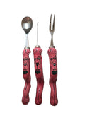 1032542 CHARACTER COLLECTIBLES SASHA KNIFE, FORK, SPOON 3 PC SET