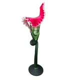 CH614WR-1 CANDLE HOLDER BAIJAN GLASS