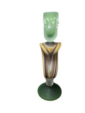 CH610YBRG CANDLE HOLDER BAIJAN GLASS