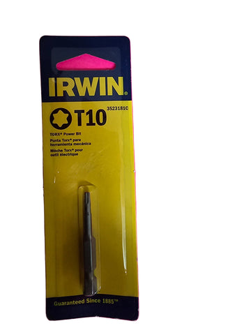 3523181c T10 TORX IRWIN POWER BIT (1 15/16")