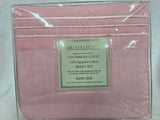 PINK BBG 3300 COLLECTION KING 4PC SHEET SET