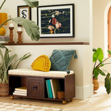 2523 OPALHOUSE BENCH W/CUSHION