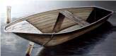 09652 HDC 3D CANVAS HORIZONTAL BOAT