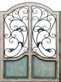 09675 HDC WOOD & IRON DOUBLE WINDOW SHUTTER