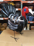 Turkey-Metal Decor/Black&White&Red