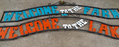 Welcome to the Farm or Lake or Patio, Ranch/LG,Color