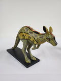 Kangaroo Art Collectible Hand painted Figurine/ Choice from 3 Variants