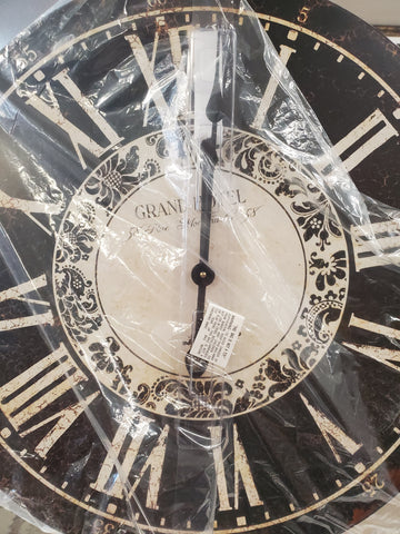 JP930G51 Nikky Home-Wooden Clock/ Round