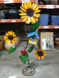 Sunflowers Tree w/Bird House