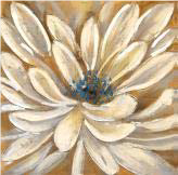 29-0009 HDC CANVAS CLOSE BLOOM BLUE 32"X32"