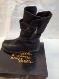 B52 BY BULLBOXER JURY BLACK BOOTS MOTORCYCLE STYLE