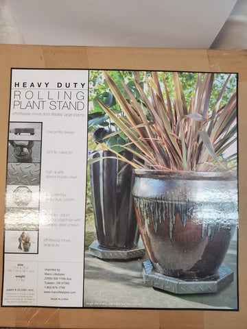 Maco Lifestyle Rolling Plant Stand /Heavy Duty Steel