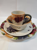Sonoma Villa - 4PC Fruit Dinnerware by Home Interiors